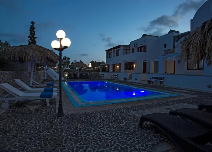 Birds With Heated Pool - Including Car And Breakfast Perissa (Santorini)